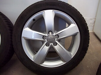 18" kola alu disky AUDI + zimní pneumatiky CONTINENTAL - 2