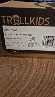 Dětské zimní boty vel. 35 - 2