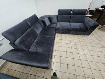 ROHOVÁ SEDACÍ SOUPRAVA -  ROZKLÁDACÍ - 2