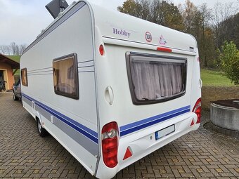 Karavan Hobby Excellent 560 – KLIMATIZACE, PŘEDSTAN, TOP - 2