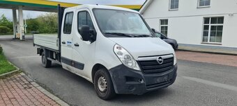 Opel Movano Doublecab 2,3 CDTi 92 KW.12/2014.Valník - 2