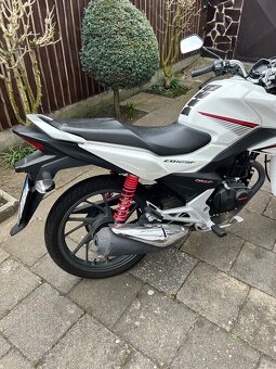 Honda CB125F - ČR, 15tkm, 2016 - 2