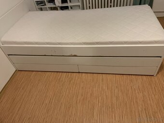 Postel, dvoulůžko, IKEA SLÄKT - 2