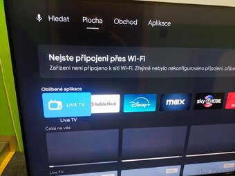 Prodám funkční televizi značky MI. Úhlopříčka 118 cm - 2