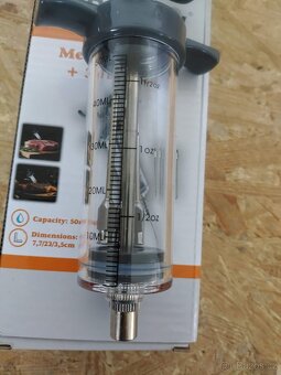 Marinovací stříkačka na maso 50 ml, 3x jehla - 2
