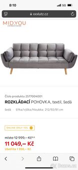 Rozkladací pohovka - 2
