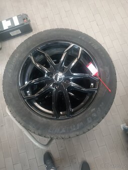 ALU kola 4x108 zimní pneu 215/60/R17 - 2