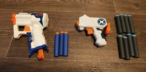 Pistole Nerf N-Strike Elite Traid Ex-3 a X-shot Excel Micro - 2