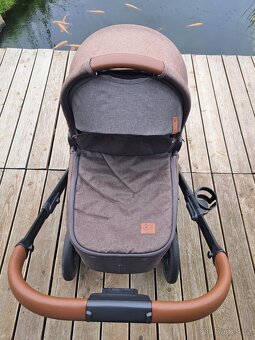 Kočárek Kinderkraft kombinovaný Everyday 2v1 Black Dark Grey - 2
