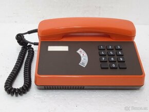 Retro telefon Tesla Es3620 - 1987 ČSSR - 2