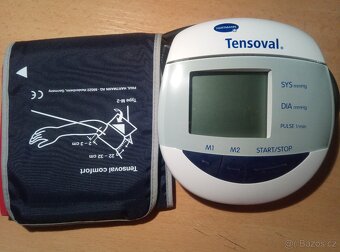 Tlakoměr Hartmann Tensoval Comfort + adaptér – jako nový - 2