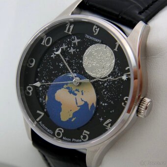 Limitovaná edice Tecnotempo Eclipse Moon Phase – nové - 2