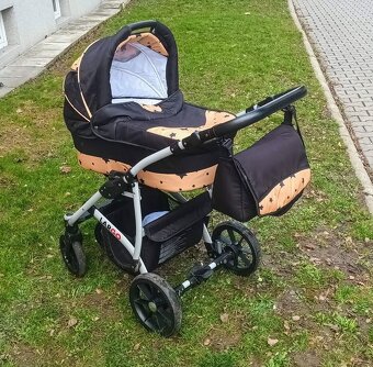 Kočárek 2v1 Raf-Pol Baby Lux Largo Gold Star (2022) - 2