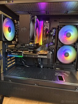 Nové herní PC ryzen 7600/32Ram/9060XT/1TBssd/win11 záruka - 2