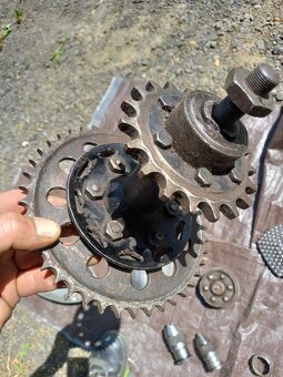 Náboj kola - předělaný - 2