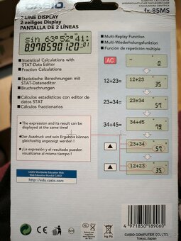 Kalkulačka CASIO-fx 85MS - 2