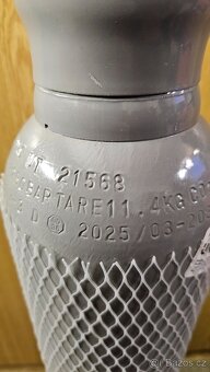 Nová PLNÁ láhev tlaková bomba 6kg CO2 na svařování i Pivo - 2