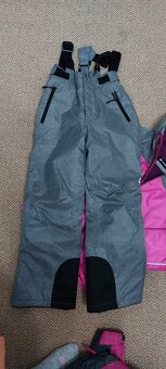 Zimní bunda,lyžařská,kalhoty,dívčí souprava 140/146/152/158 - 2