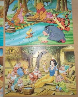 Puzzle Disney - 4 obrázky - 2