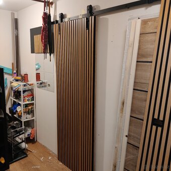 Posuvné dveře s akustickými panely - 2