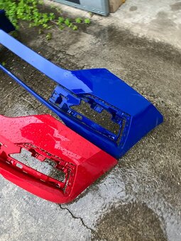 predni naraznik skoda octavia iv 4 modry cerveny - 2