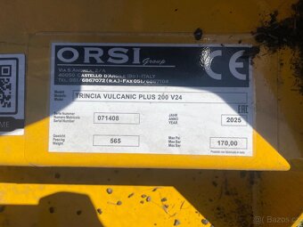 Svahový mulčovač ORSI Vulcanic Plus 200 - 2