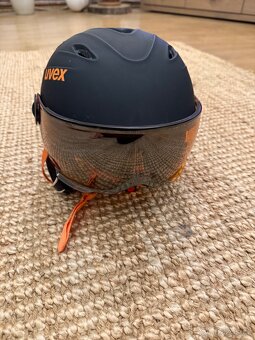 Lyžařská helma Uvex Visor junior - 2