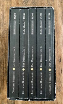 Boccaccio Dekameron v němčině - 2