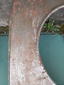 Blatníky Škoda 120, Favorit,trubky body,lem zadni - 2