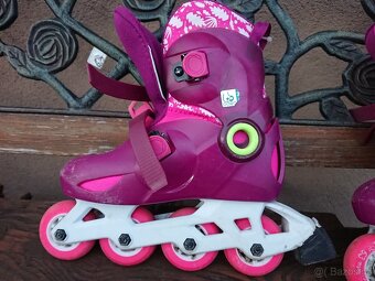 Dívčí kolečkové brusle vel. 30-32 - 2