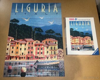 Ravensburger puzzle 1000 ks - Liguria - 2