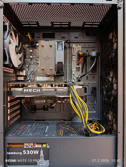 Herni PC - I5-10400F, 16GB RAM, SSD+HDD, 6600XT, WIN11 - 2