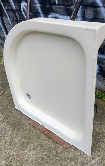 Sprchová vanička 90 čtvrtkruh - 2