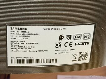 24" SAMSUNG S36C - ako nový - 2