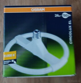 Prodám kruhovou úspornou žárovku Osram 24Watt - 2