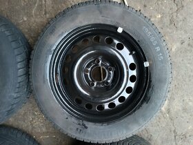 Plechové disky s pneumatikou 195/65R15 - 2