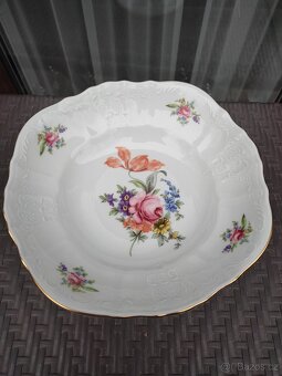 Porcelánová mísa na noze Thun 1794 - 2