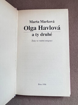 Olga Havlová a ty druhé (Marta Marková) - 2
