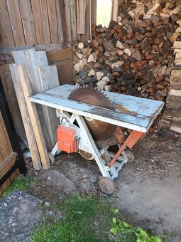 Prodá velkou cirkulárku s kolébkou. - 2
