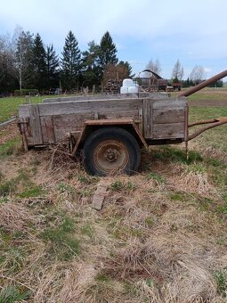 Vlek za traktor 2,7x1,25m - 2
