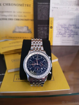 Exkluzivní hodinky BREITLING NAVITIMER MONTBRILLANT z nerezo - 2