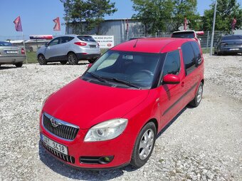 ŠKODA ROOMSTER - PĚKNÝ, KLIMATIZACE - 2