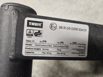 Nosič na 4 kola na tažné Thule Velocompact 929 - 2