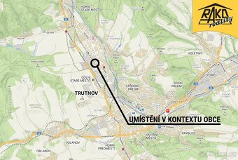 Prodej pěkného rovinatého pozemku v Trutnově - 2