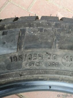Letní pneu MICHELIN AGILIS 51 195/65 R16C 2x5mm,2x7mm - 2