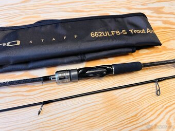 PŘÍVLAČOVÝ PRUT DAIWA PROSTAFF TROUT AREA 662ULF-S 1,95 m / - 2