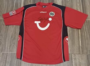 JIŘÍ ŠTAJNER - ORIGINÁLNÍ dres HANNOVER 96. - 2