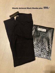 Lelosi legíny dlouhé černé ZKRÁCENÉ black mamba 3 velikosti - 2