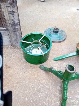 Retro stojánky na vánoční stromek - 2