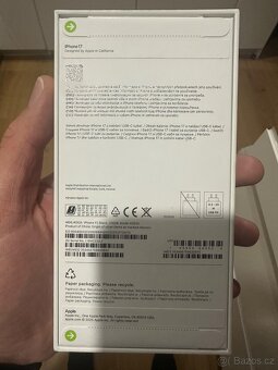 Prodám Apple IPhone 17, 256gb NEROZBALENÝ - 2